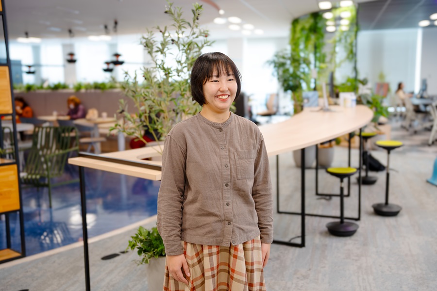 インタビュー写真